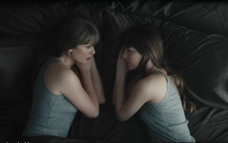 Taylor Swift convierte “Patient Zero” en un thriller: Dakota Johnson, colin farrell y una historia que cambia frente al espejo
